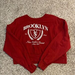 Brooklyn Red Sweater